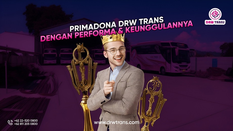 Primadona! Bus Bandung DRW Trans Unjuk Performa dengan Keunggulan Ini