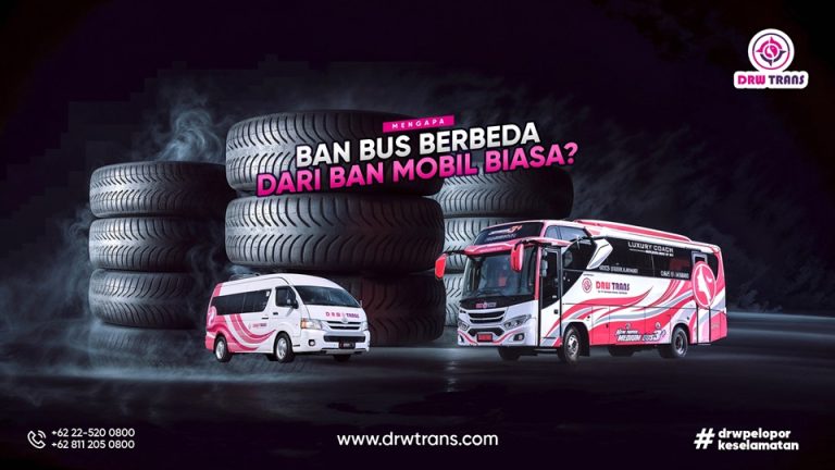 Mengapa Ban Bus Berbeda dari Ban Mobil Biasa? Ternyata Begini Alasannya