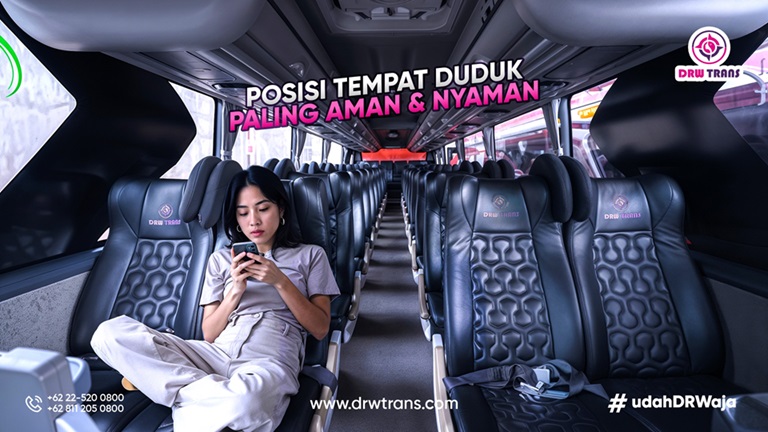 Perlu Tahu! Ini Tips Memilih Posisi Tempat Duduk Paling Aman dan Nyaman di Bus