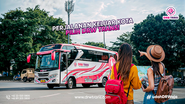 Sewa Bus Bandung untuk Perjalanan ke Luar Kota? Pilih DRW Trans!