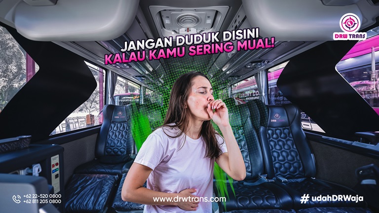 Jangan Duduk di Tempat Ini Kalau Kamu Gampang Mual di Bus!