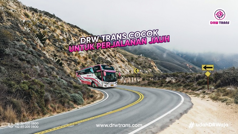 Bus Bandung DRW Trans Cocok Jadi Akomodasi untuk Perjalanan Jarak Jauh